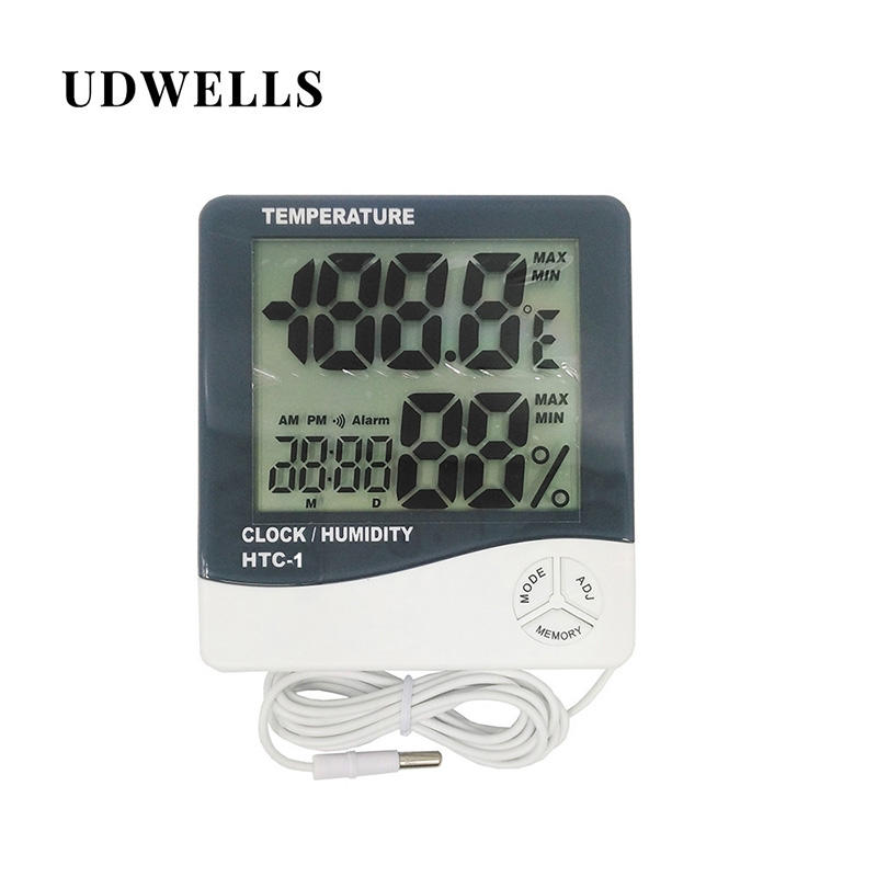 Greenhouse Outdoor Temperature Digital Large LCD Display Thermo-Hygrometer