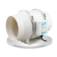 Inline Duct Booster Fan for Hydroponics and Greenhouse Ventilation
