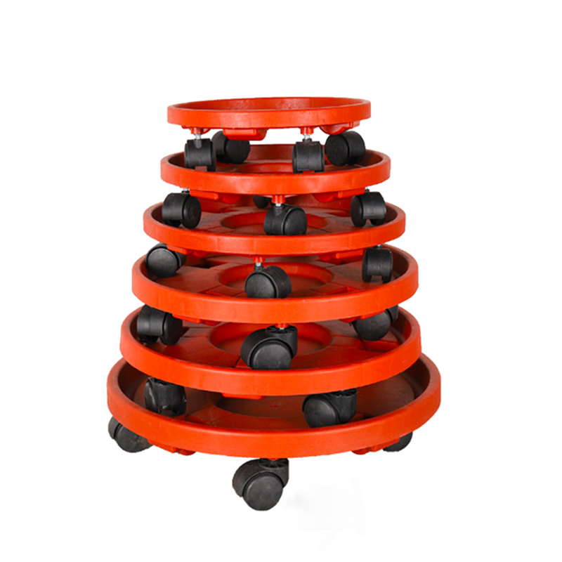Mobile flower pot holder