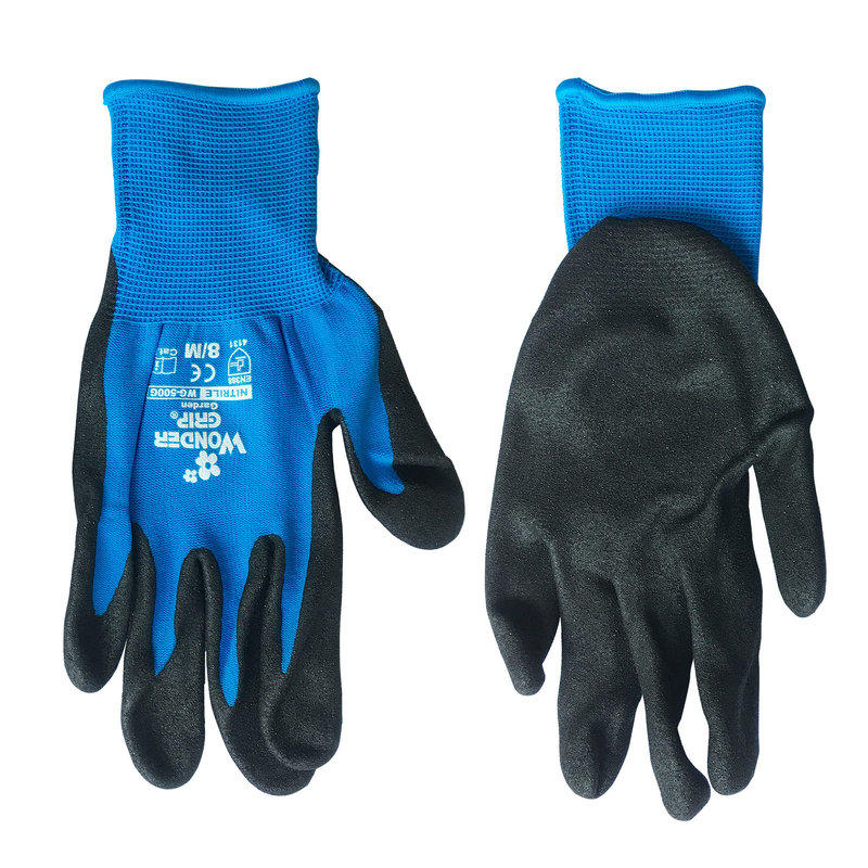 Anti-Slip Abrasion Resistance Protective Nitrile Garden Gloves